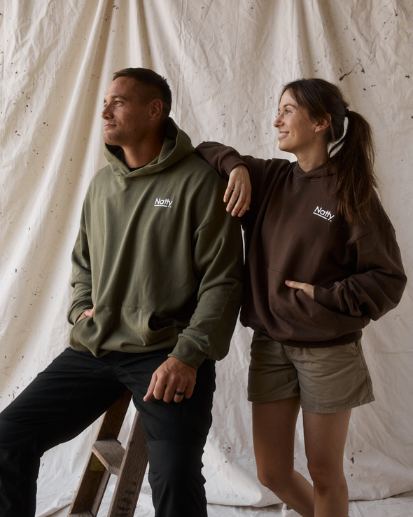 Site Hood - Brown - Men's