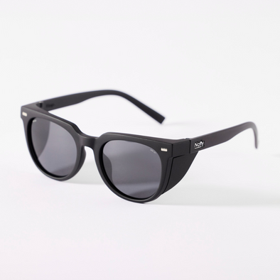 Roys Matte Black Polarised Safety Glasses