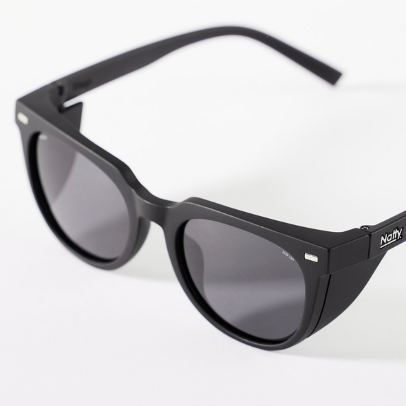 Roys Matte Black Polarised Safety Glasses