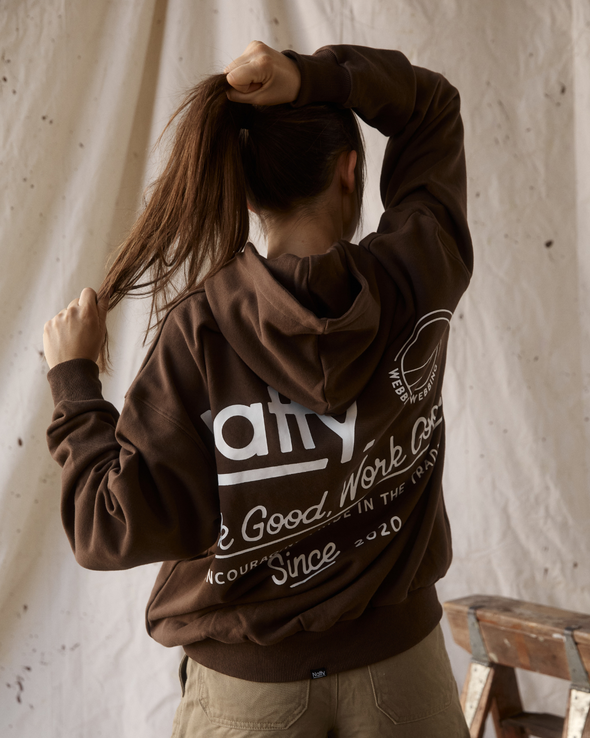 Site Hood - Brown - Women's