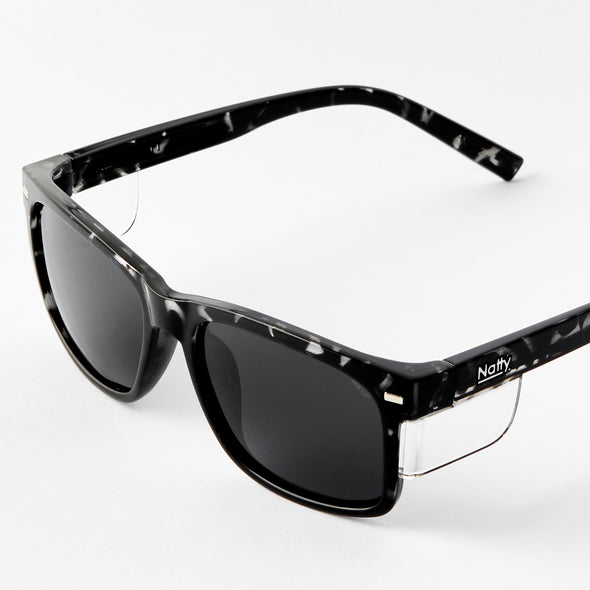 Kenneth Black Tortoise Polarised Safety Glasses