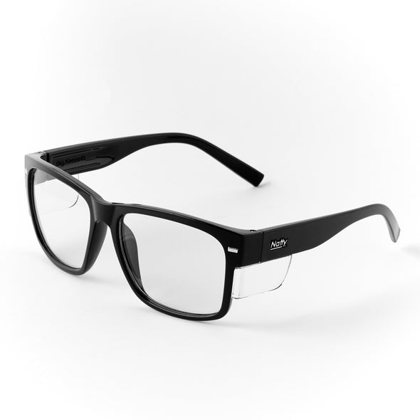 BIG Kenneth Black Photochromic Safety Glasses