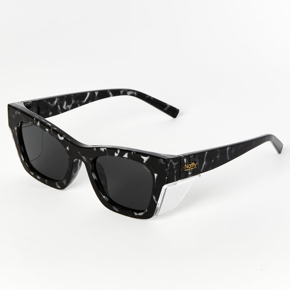 Browse Black Tortoise Polarised Safety Glasses