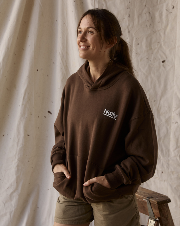 Site Hood - Brown - Women's